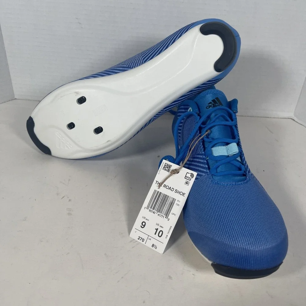 New Adidas Unisex The‎ Road Shoes Blue Rush Cycling  Shoes GY6829 Size Men 9